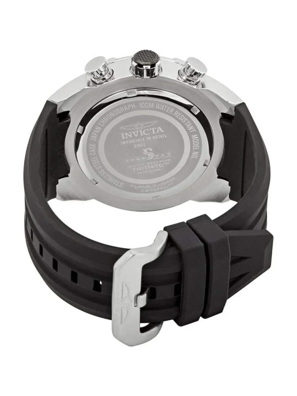 NWT Invicta Speedway Chronograph Black Dial Men's Watch